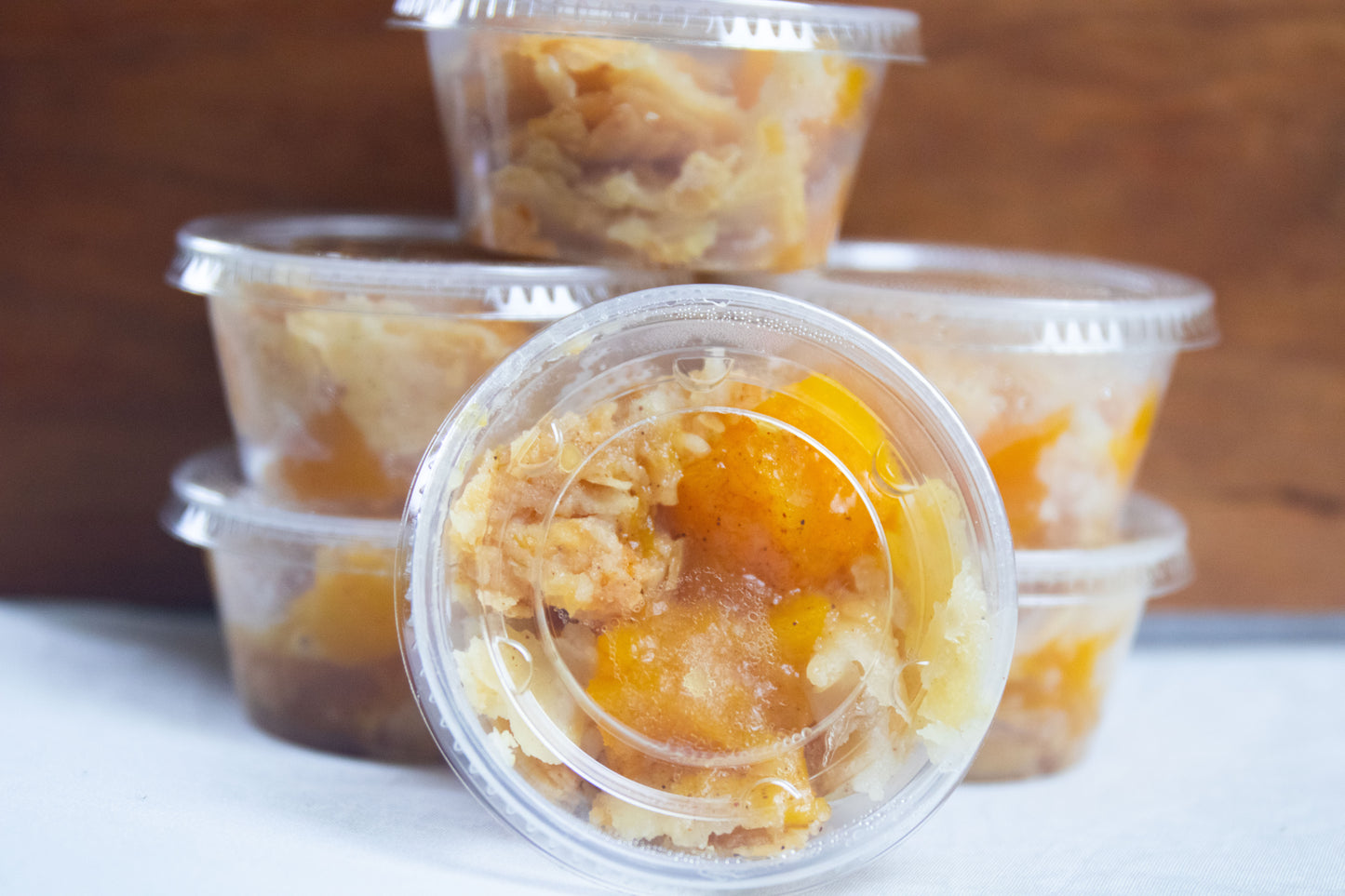 Peach Cobbler Delight Bowl (Online Orders Open Fridays at 5PM)