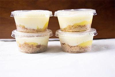 Cheesecake Delight Mini Cups 4 Pack (Online Orders Open Fridays at 5PM)