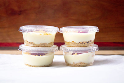 Cheesecake Delight Mini Cups 4 Pack (Online Orders Open Fridays at 5PM)